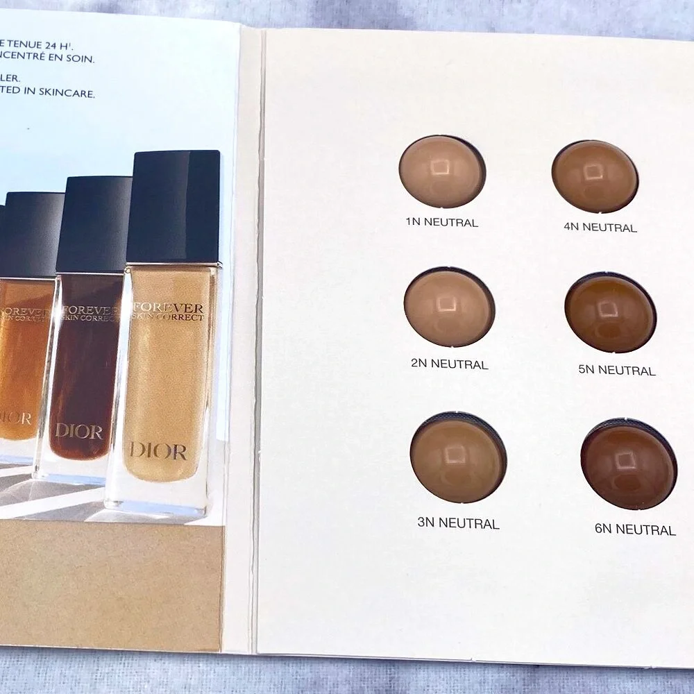 DIOR Beauty Gift Set-Black Pouch,Foundation,Mascara,Lipstick,Serum-8pc-BOXED-NEW